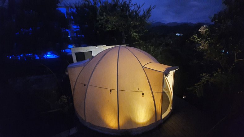 Glamping romantico en Vista Hermosa disfruta de la naturalez