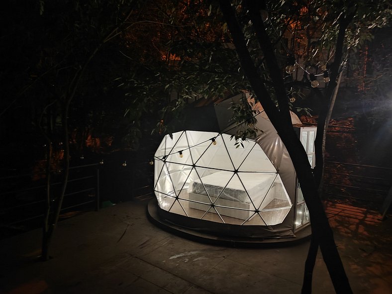 Glamping romantico en Vista Hermosa disfruta de la naturalez