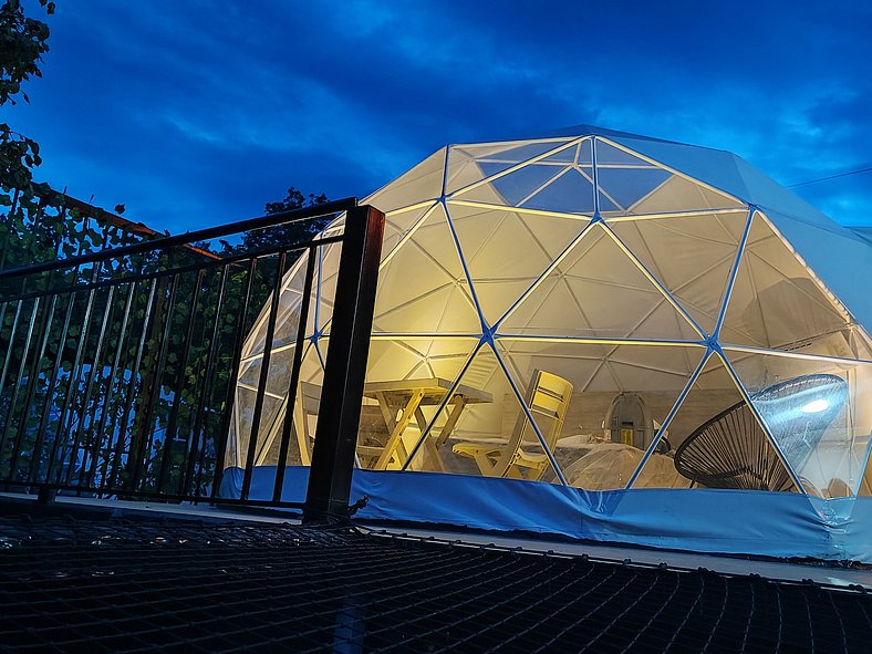 Glamping romantico en Vista Hermosa disfruta de la naturalez