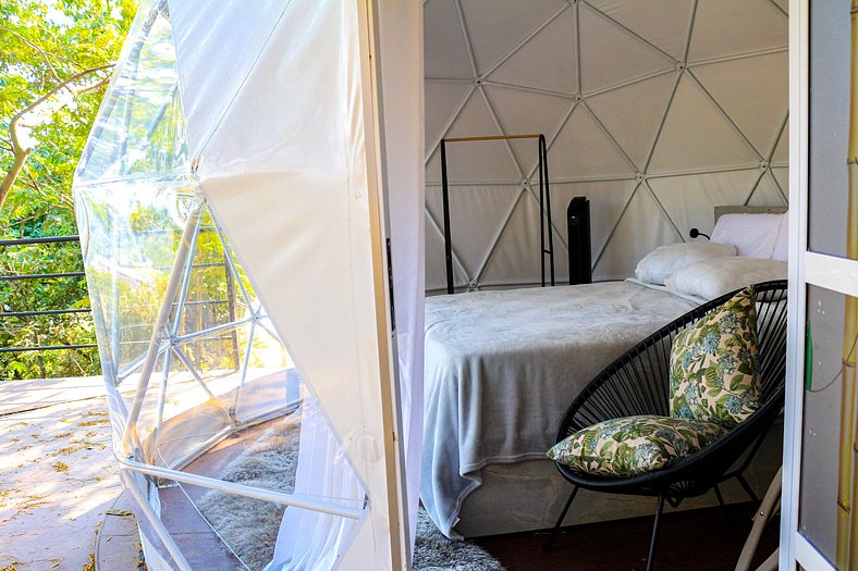 Glamping romantico en Vista Hermosa disfruta de la naturalez