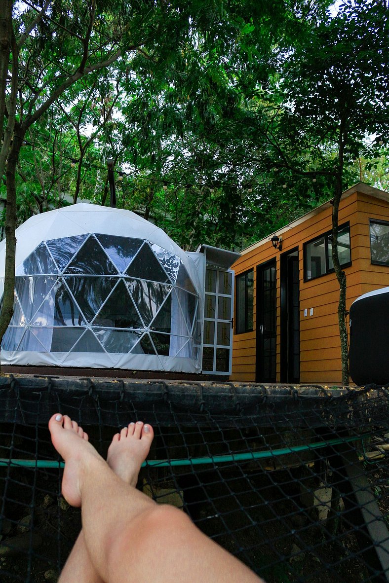 Romantic glamping at Vista Hermosa, enjoy nature in a privat