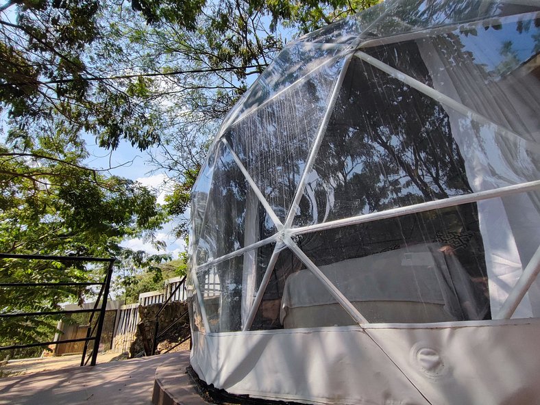 Romantic glamping at Vista Hermosa, enjoy nature in a privat