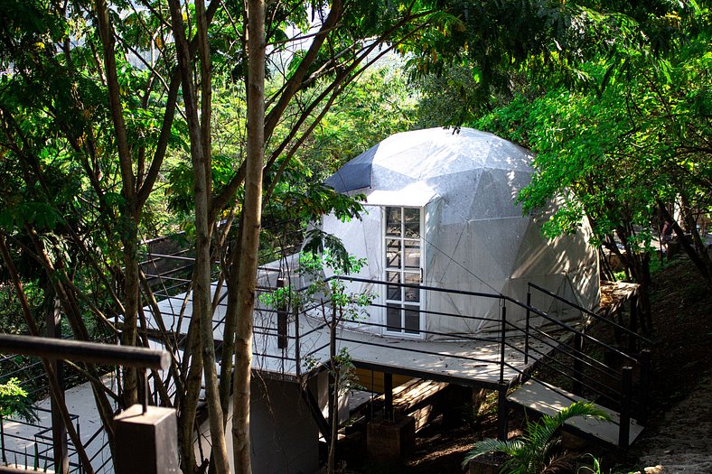 Romantic glamping at Vista Hermosa, enjoy nature in a privat